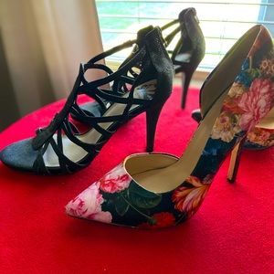 Two Pairs of Heels - size 10